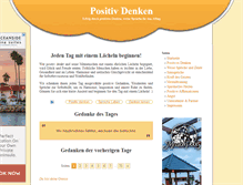 Tablet Screenshot of positiv-denken.com